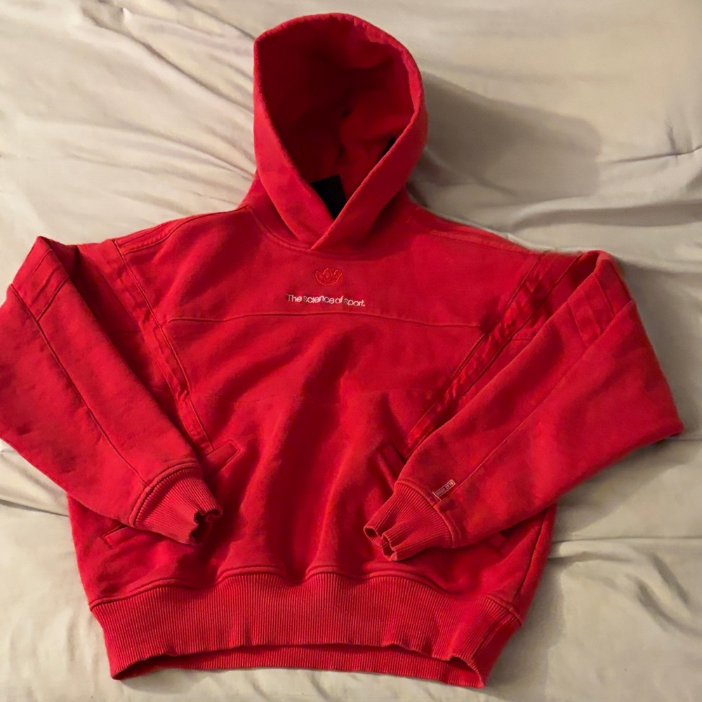 Adidas science of sport hoodie. Blue version.